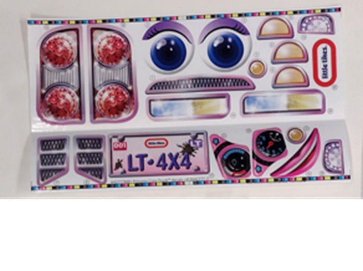 Decal sheet