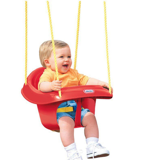 Highback Toddler Swing - RED