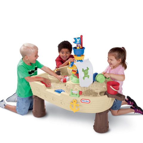 Anchors away pirate ship water table